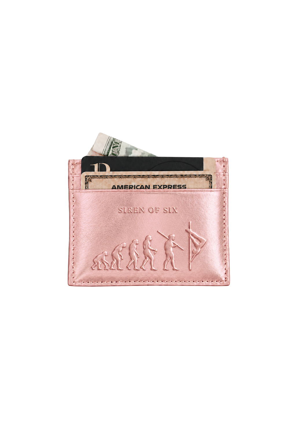 Goddess Card Wallet - Red