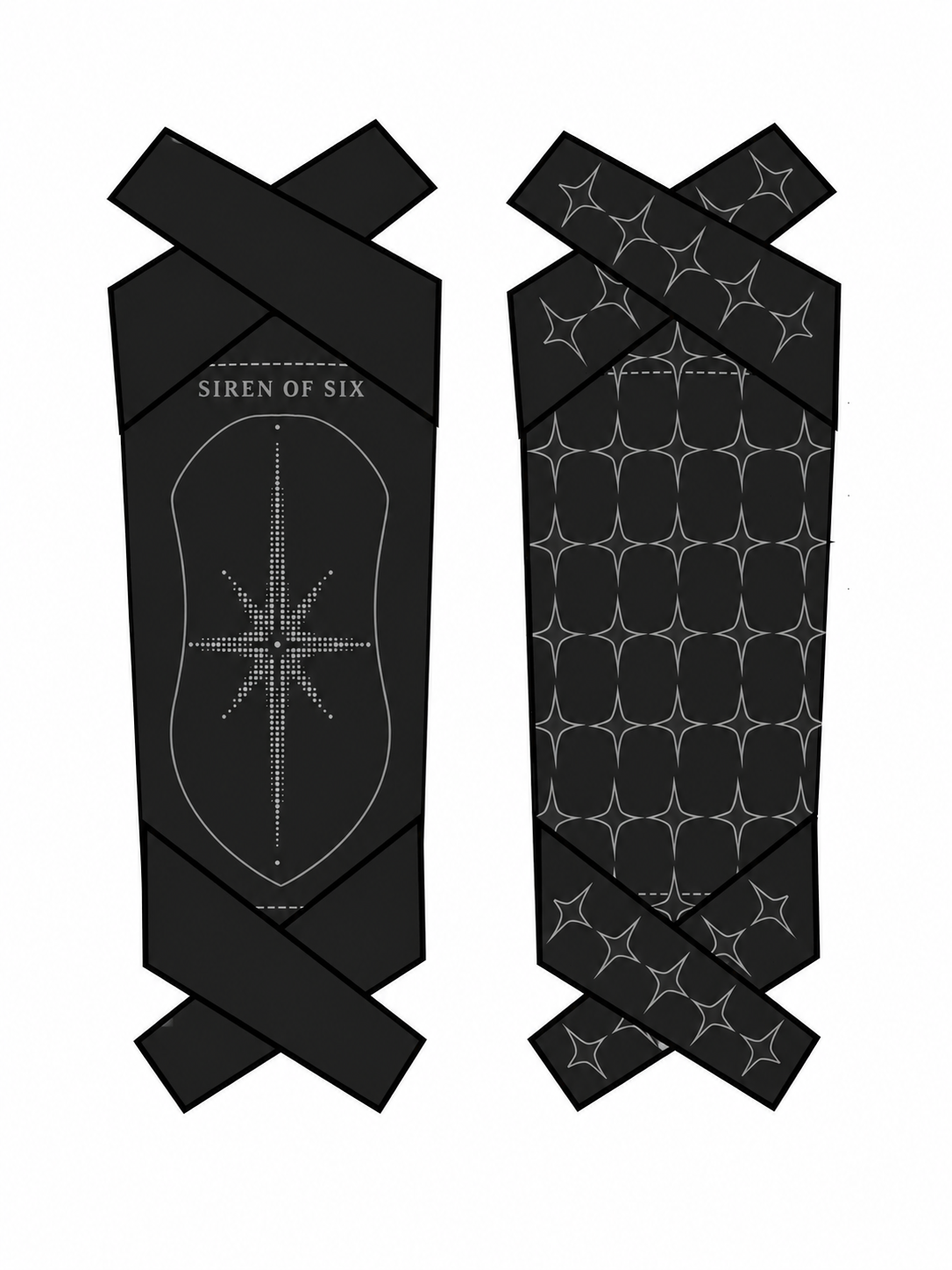 Siren Knee Guards - Onyx