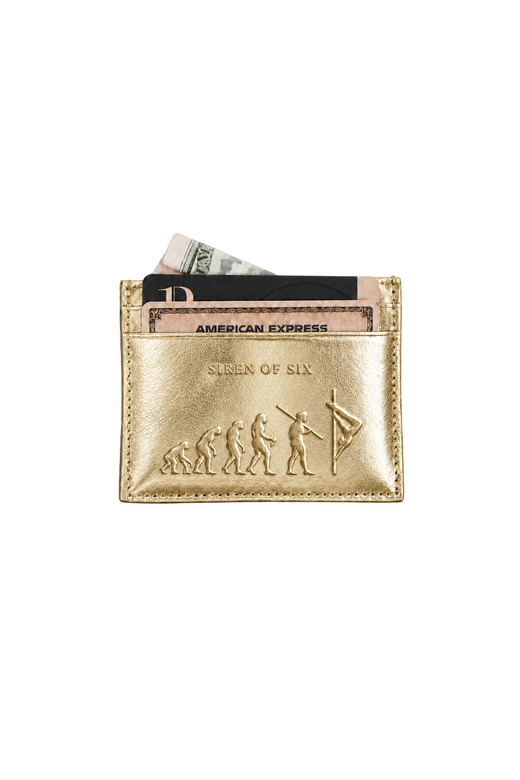 Goddess Card Wallet - Red