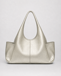SIREN’S BIG BAG - Silver Patent