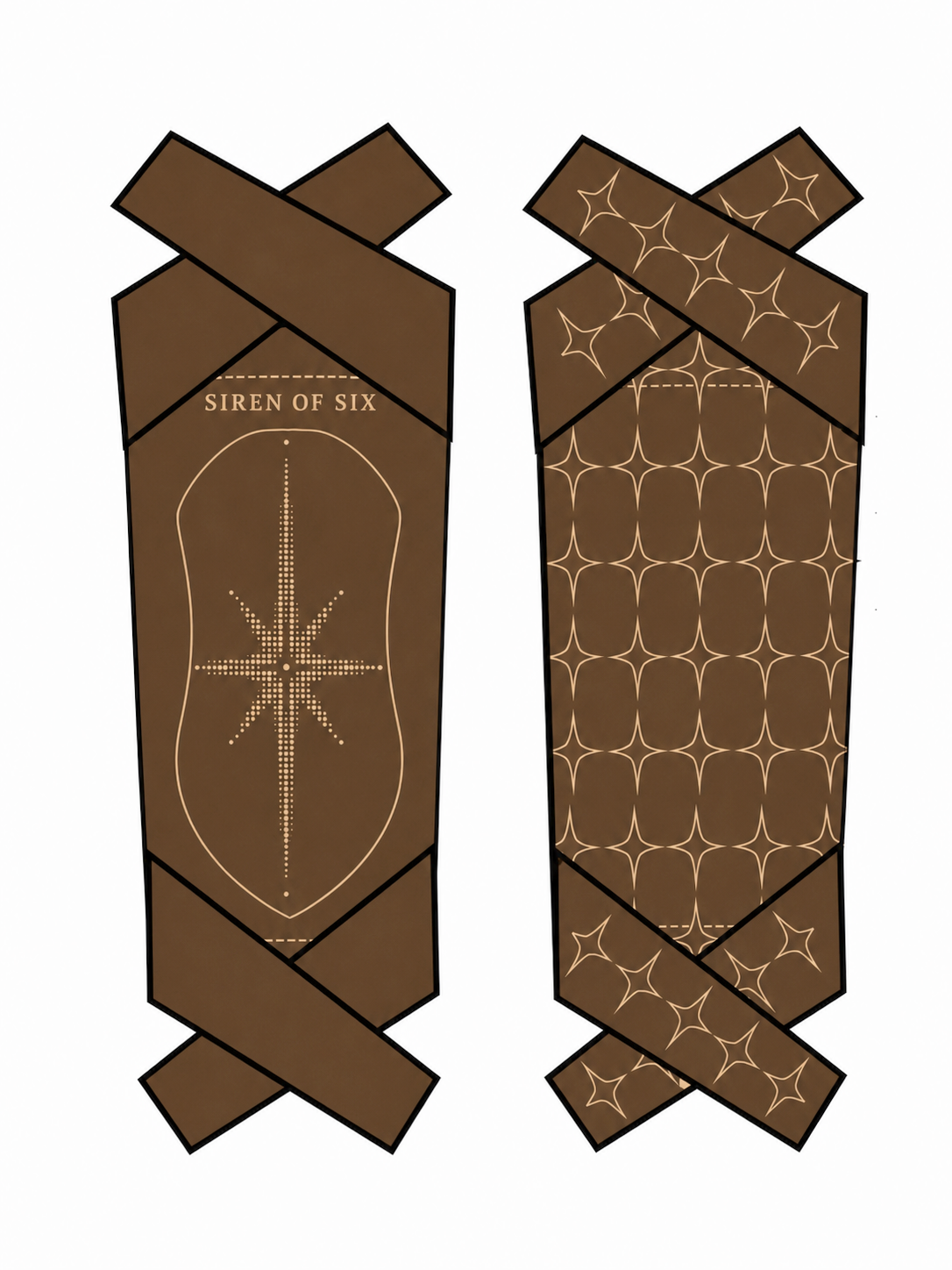 Siren Knee Guards - Mocha